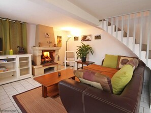 تلفزيون، مدفأة