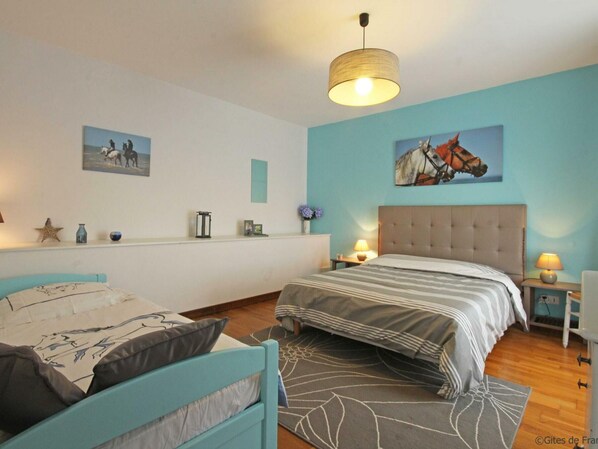 2 chambres, accès au Wi-Fi (inclus)