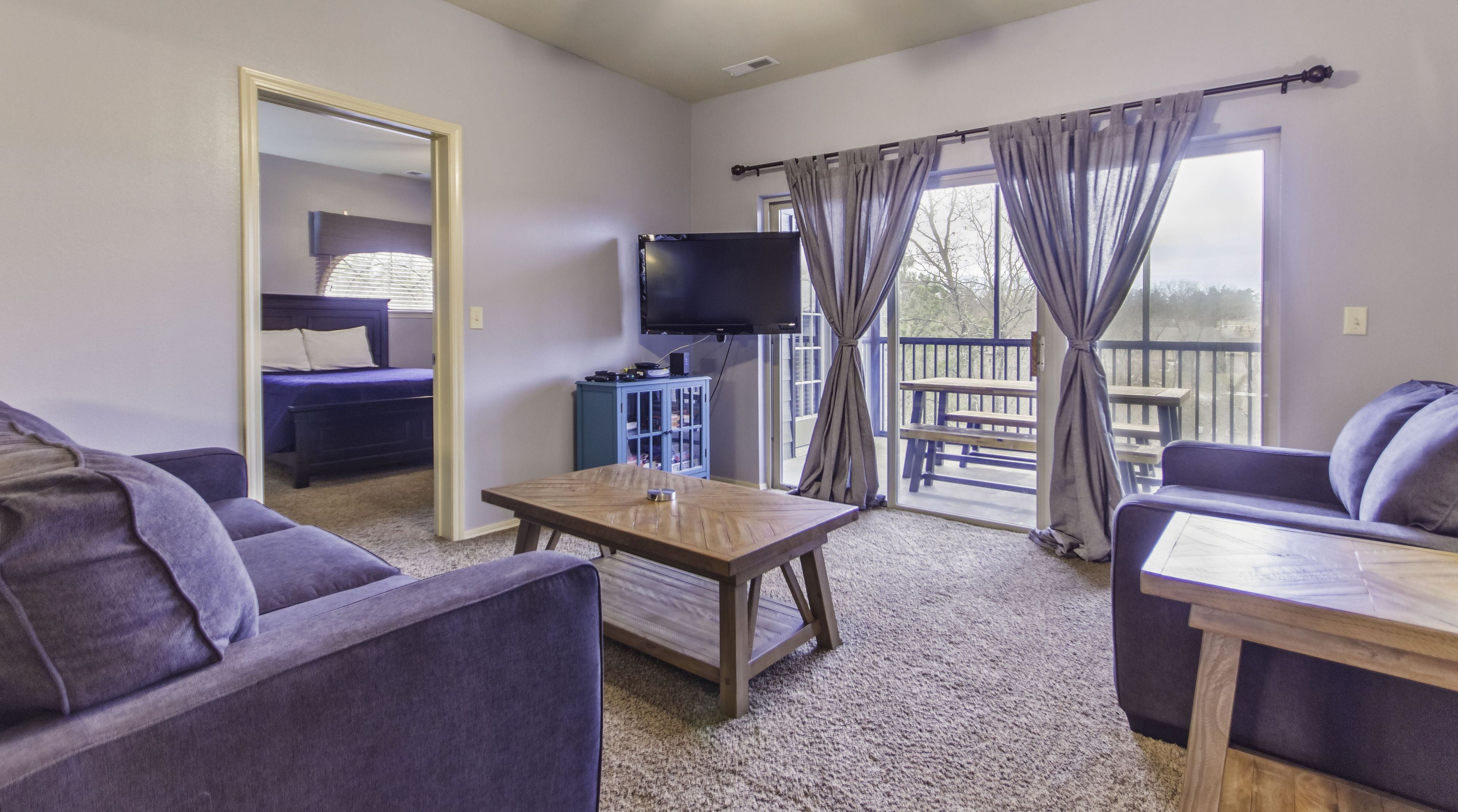 Deluxe Condo, Golf View | Living room | 42-inch LCD TV with cable channels, TV