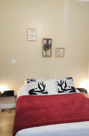 2 chambres, fer et planche Ă repasser, lit parapluie, Wi-Fi gratuit