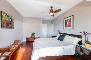 2 Schlafzimmer, Zimmersafe, Bügeleisen/Bügelbrett, Reisekinderbett