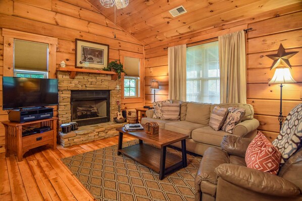 Smart TV, chimenea, Netflix y servicios de streaming