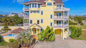 Exterior - Semi-Oceanfront Premier Home w/ Pool, Hot Tub, Elevator, Game Room, and Theater (Avon)