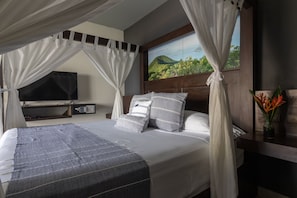 1 Schlafzimmer, Bettwäsche aus ägyptischer Baumwolle