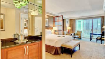 1 bedroom, in-room safe, desk, iron/ironing board