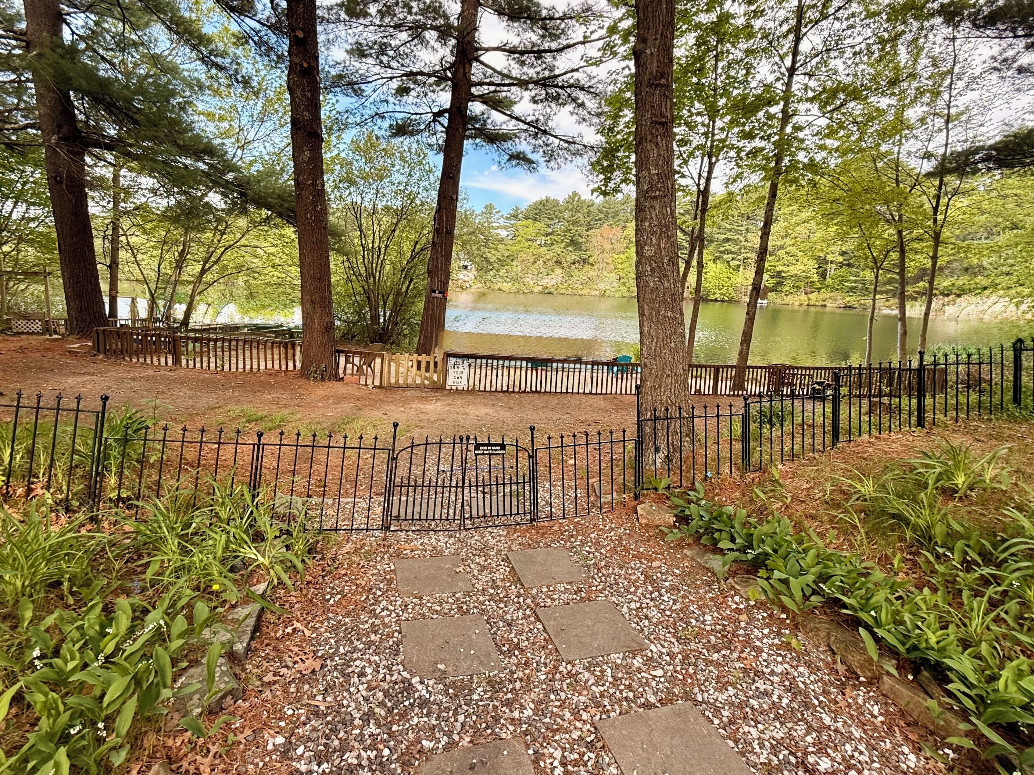 Enceinte de l’hébergement