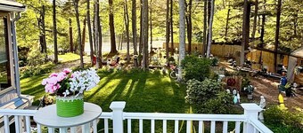 Waterfront Pond Penthouse in Plymouth, Sleeps 4, Pet-Friendly, Kayaks, Fire Pit