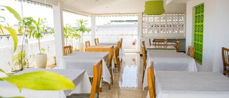 Udendørs spisemuligheder