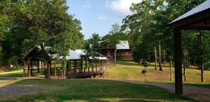 Property grounds - The Bridge House located in an Beautiful RV Resort near Lake Conroe.  (Montgomery)
