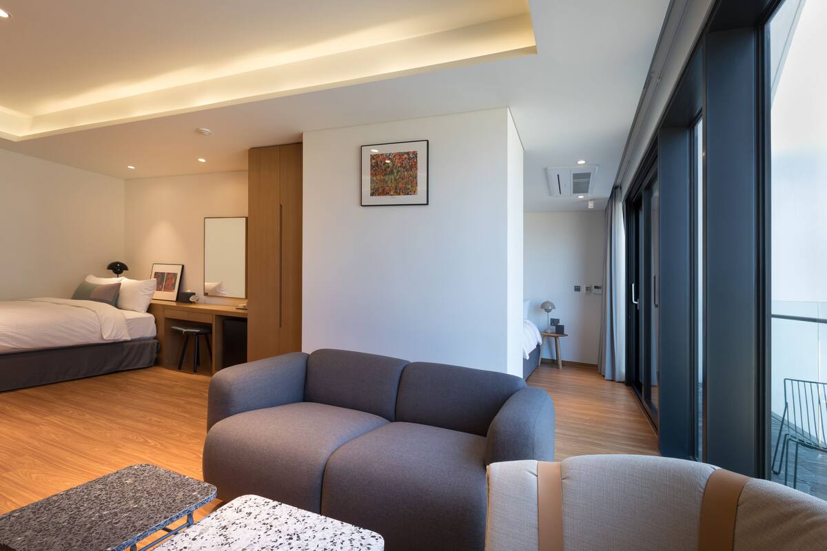 Quarto família (Deluxe) | Frigobar, individualmente decorados, individualmente mobiliados