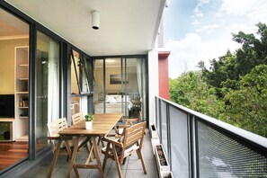 Two Bedroom Apartment | Balcony view - Grey St Residence (South Brisbane)