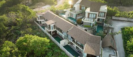 Fachada de la propiedad