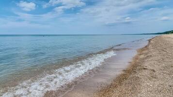 Plage à proximité, serviettes de plage