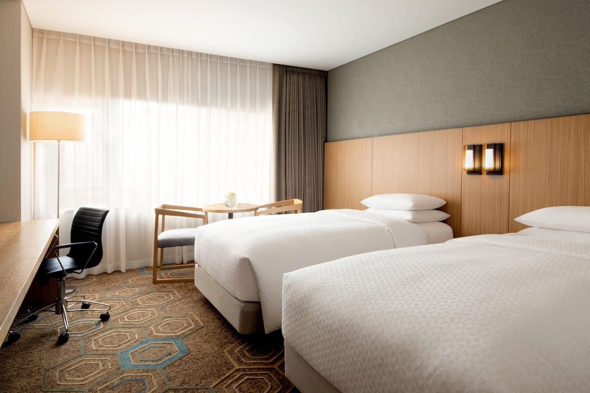 Premium Room, 2 Single Beds, City View | View from room