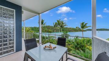 Panoramic Apartment, Ocean View | Terrace/patio