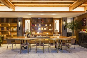 Sala de estar en el lobby