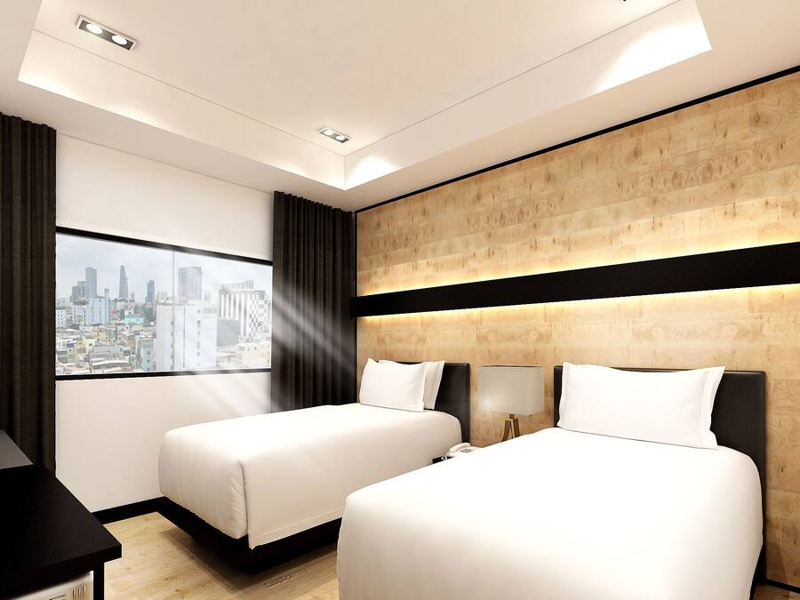 Minibaari, tallelokero huoneessa, työpöytä, ilmainen Wi-Fi