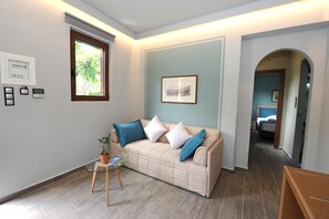 Suíte luxo | 1 quarto, cofres nos quartos, quartos à prova de som