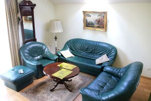 Sitteområde i lobbyen