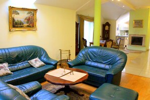 Sitteområde i lobbyen