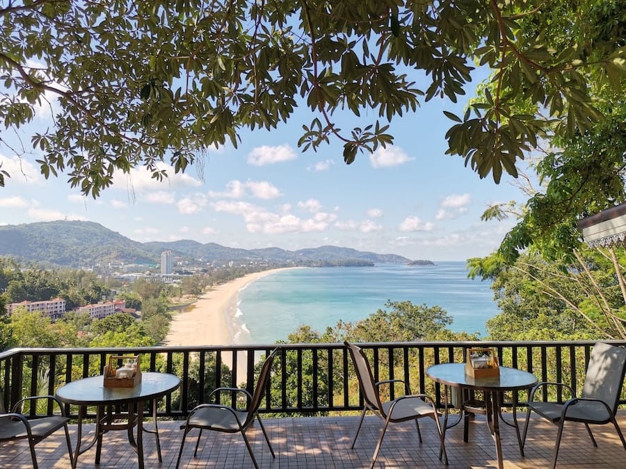 Breakfast, lunch, dinner served; Thai cuisine, ocean views