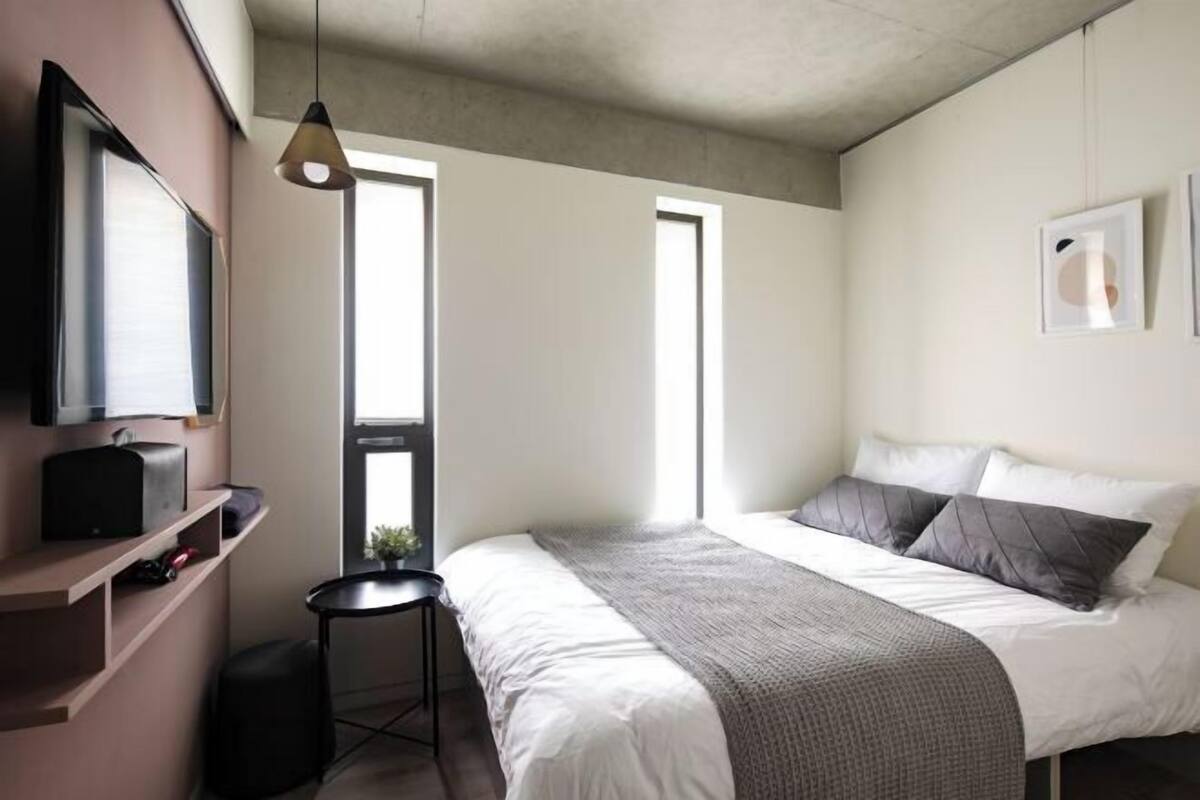 Soundproofing, iron/ironing board (on request), WiFi (free), bed sheets