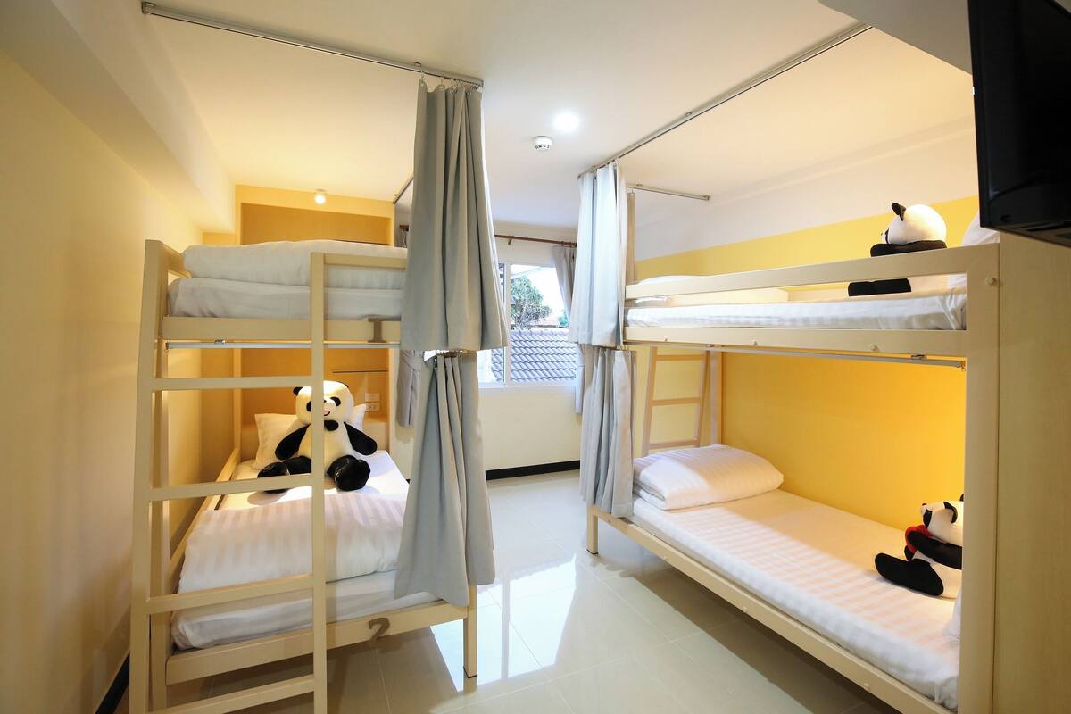 1 ห้องนอน, ผ้าม่านกันแสง, Wi-Fi ฟรี, ผ้าปูที่นอน