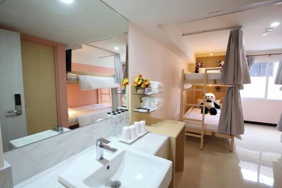 1 ห้องนอน, ผ้าม่านกันแสง, Wi-Fi ฟรี, ผ้าปูที่นอน