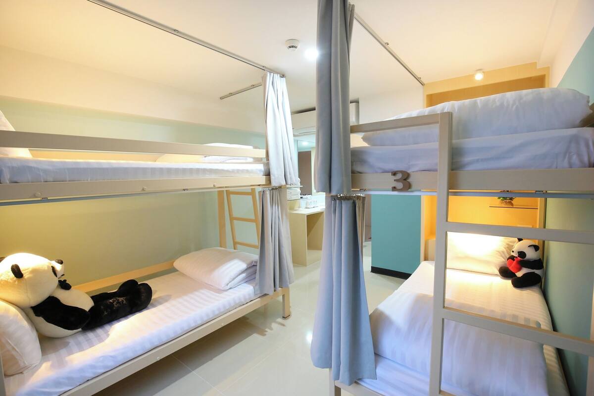 1 ห้องนอน, ผ้าม่านกันแสง, Wi-Fi ฟรี, ผ้าปูที่นอน