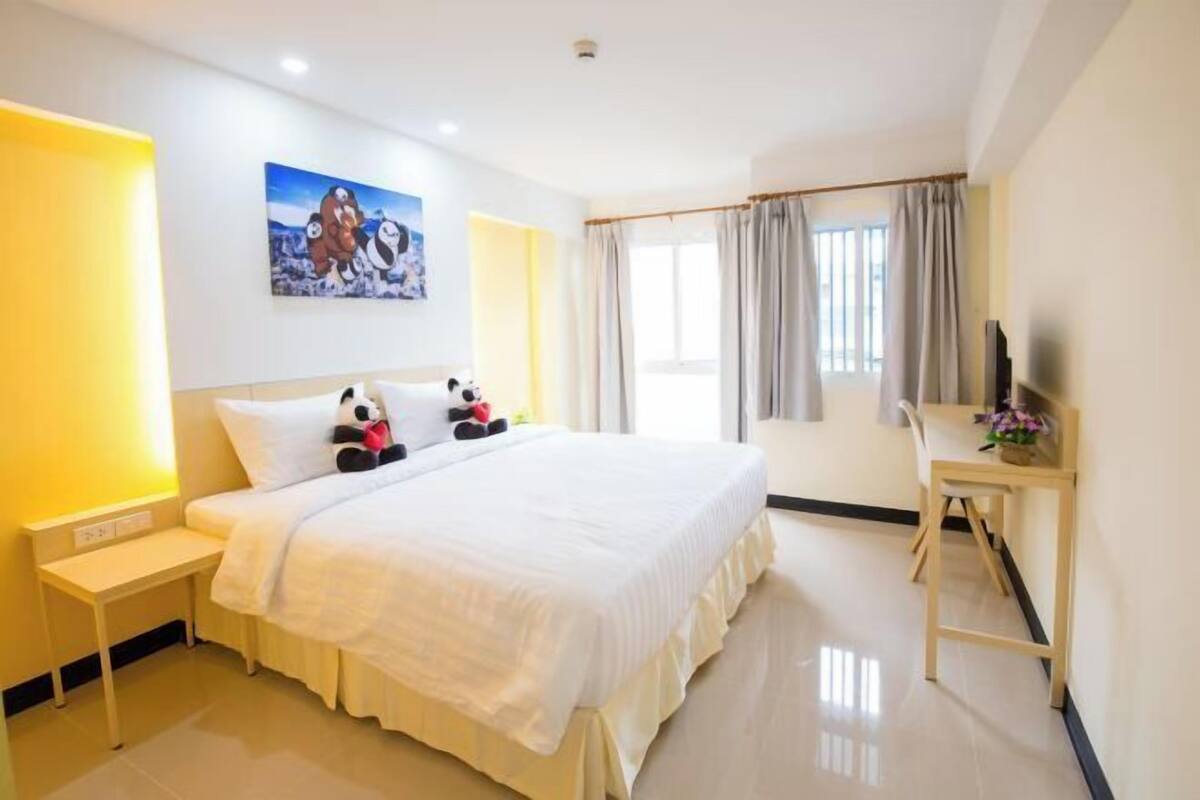 1 ห้องนอน, ผ้าม่านกันแสง, Wi-Fi ฟรี, ผ้าปูที่นอน