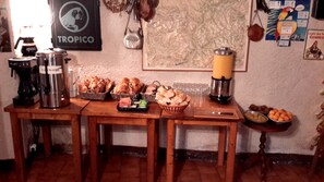 Daily buffet breakfast (EUR 10 per person)