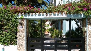 Overnattingsstedets uteområder