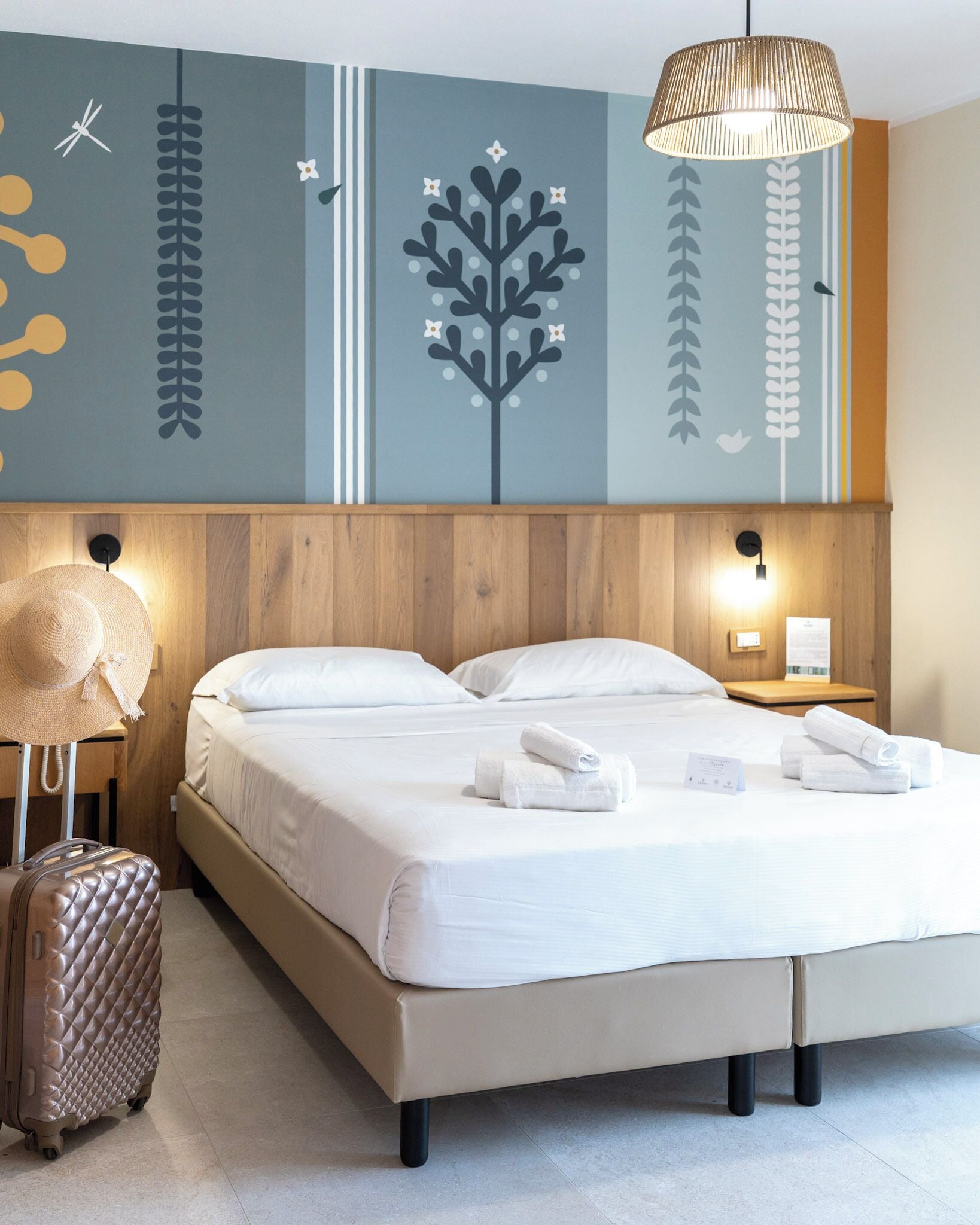 Double or Twin Room, Balcony, Pool View | 1 bedroom, in-room safe, desk, free WiFi