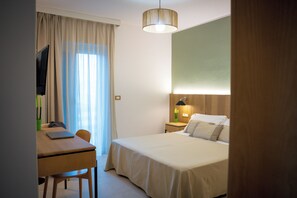 Double or Twin Room, Balcony, Pool View