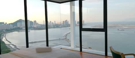 Standard Apartment, Multiple Beds, Partial Sea View | View from room