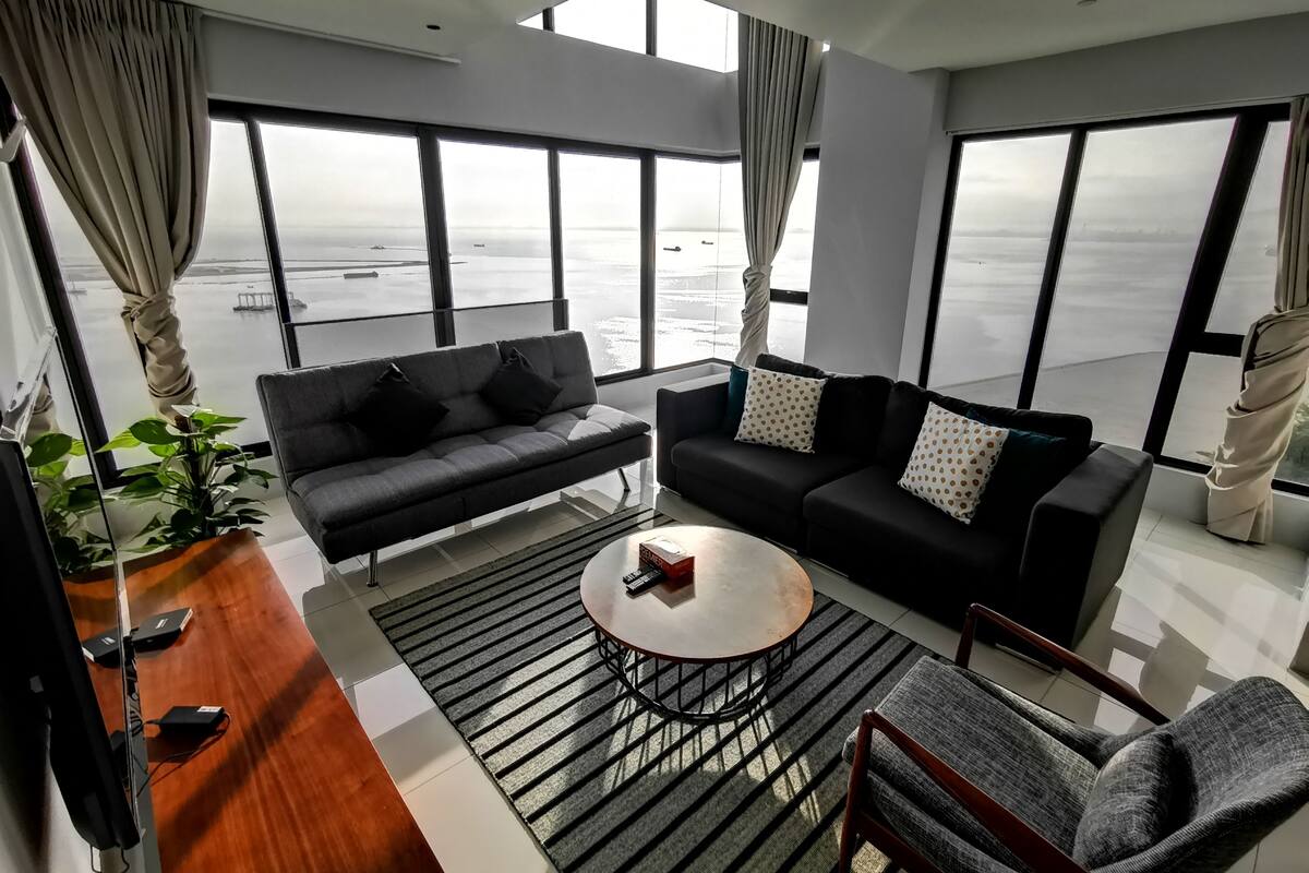 Apartemen Keluarga (SG 12B-3A) | Area keluarga | TV layar datar