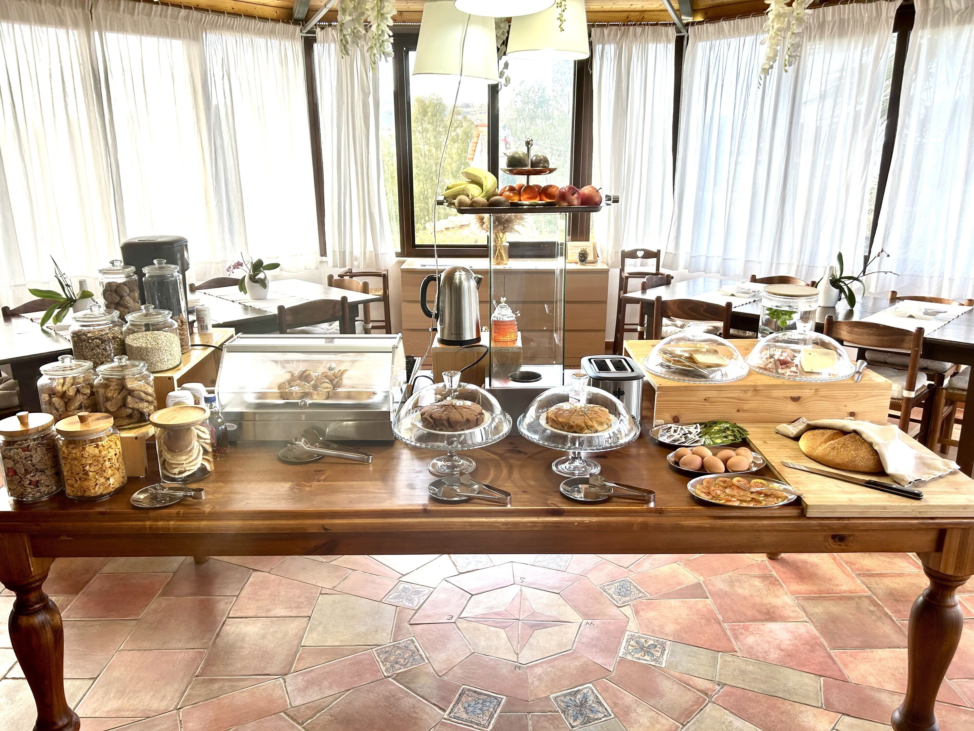 Petit déjeuner buffet compris tous les jours