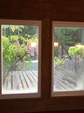 Twin Room | View from room - Pension Old String (Minakami)