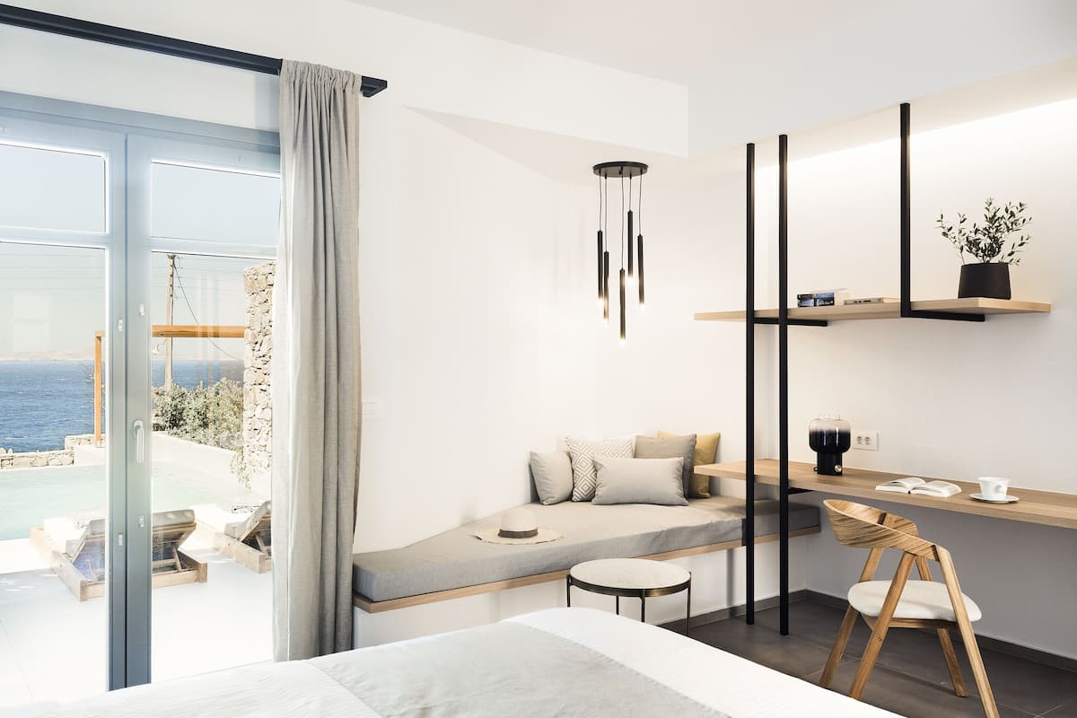 1 habitación, minibar, caja de seguridad en la habitación y escritorio