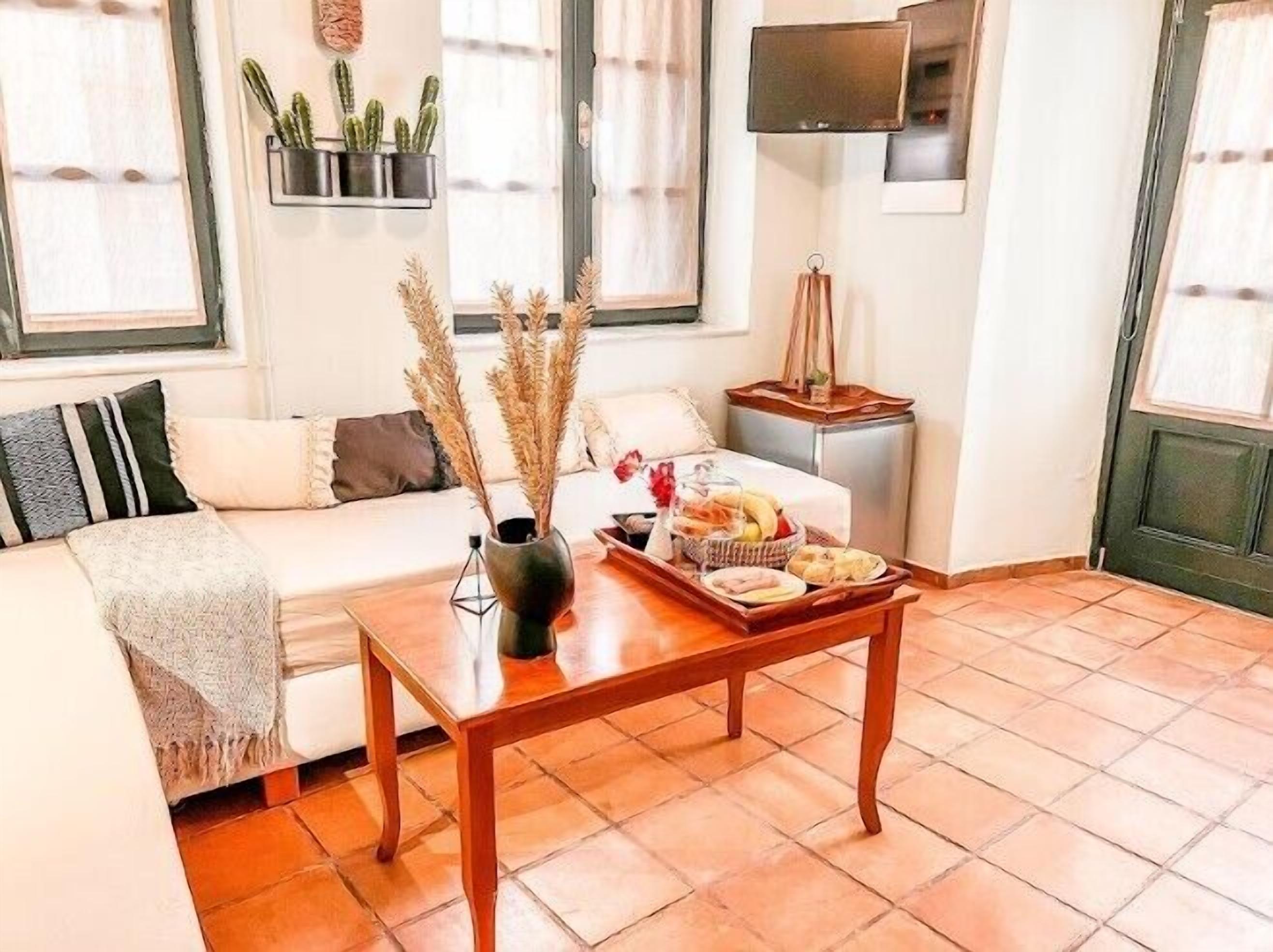 family studio | living area | flat-screen tv