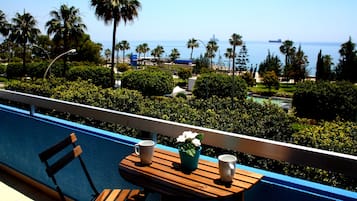 Apartamento, vista para o mar | Vista do quarto