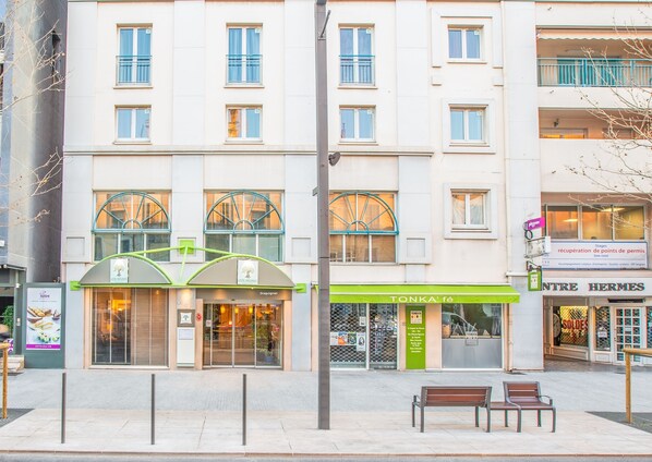 Fassade der Unterkunft