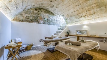 Salas de tratamiento para parejas, baño turco/hammam