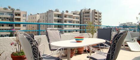 Penthouse, 3 chambres, vue ville (Town Center) | Balcon