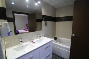 Family Room, Connecting Rooms | Bathroom