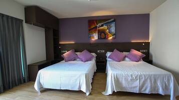 In-room safe, soundproofing, iron/ironing board, free cots/infant beds