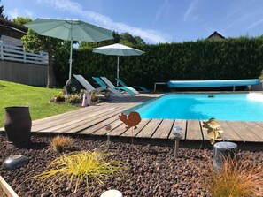 Seasonal outdoor pool