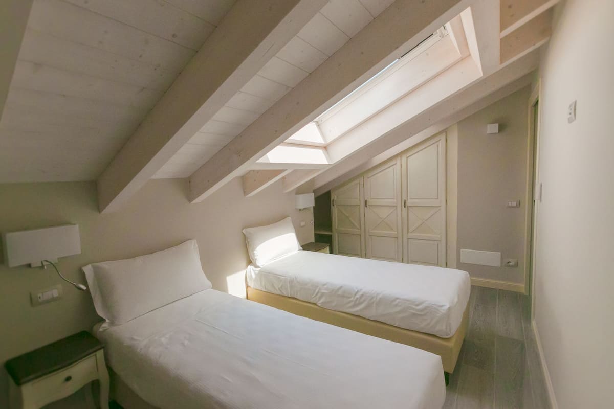 loft, 2 bedrooms, terrace | 1 bedroom, down duvets, in-room safe, desk