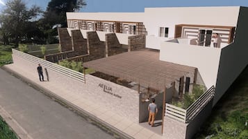 Fachada da propriedade