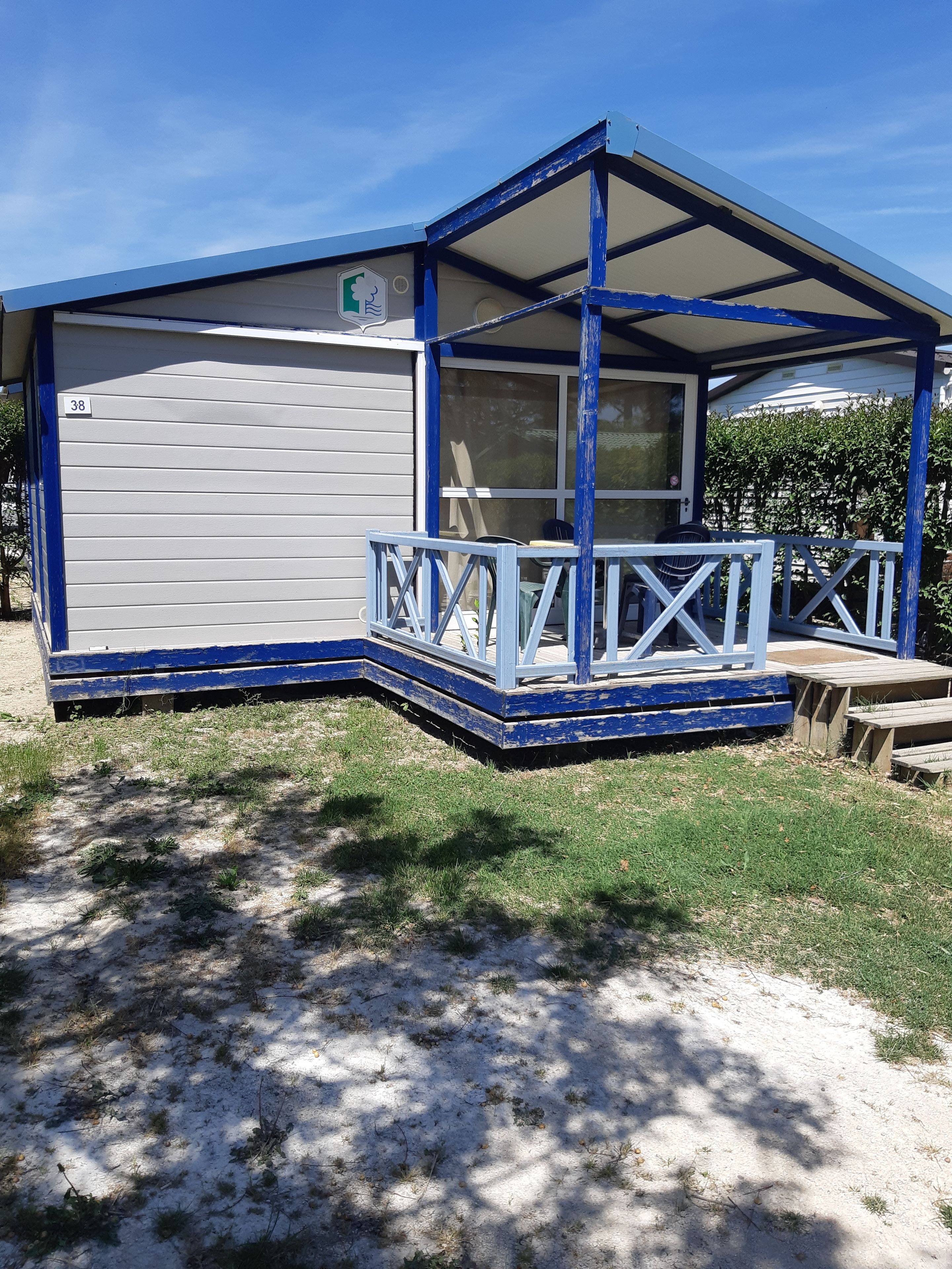 Individually decorated, individually furnished, desk, iron/ironing board